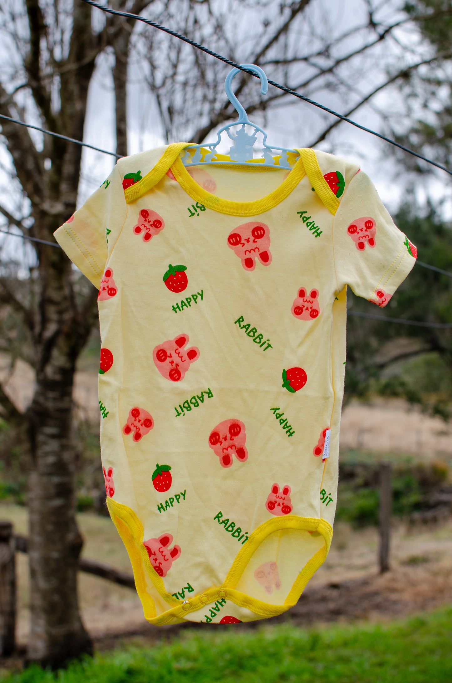 Short Sleeve Cotton Rompers (18-24 Months)